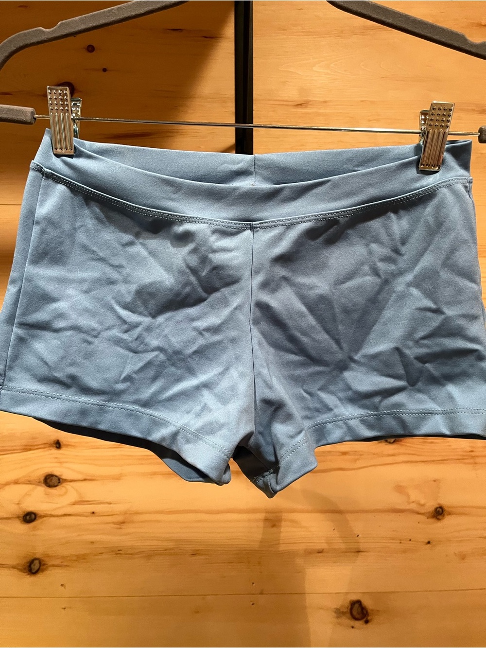 Capezio Light Blue Stretch Dance Shorts